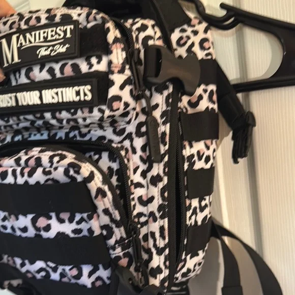 Leopard Print Mini Backpack - Picture 3 of 3